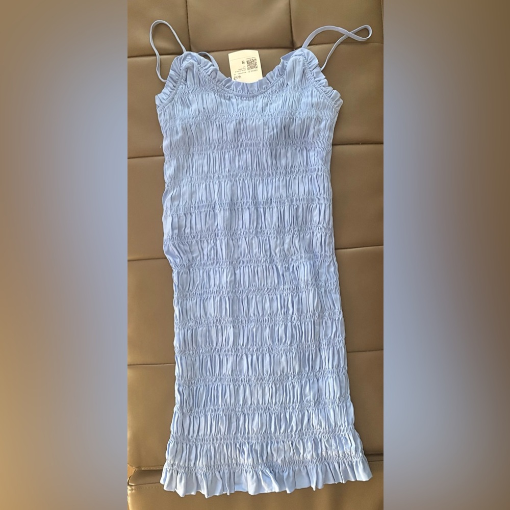 Forever 21, Light Blue Sleeveless Dress, Size Small